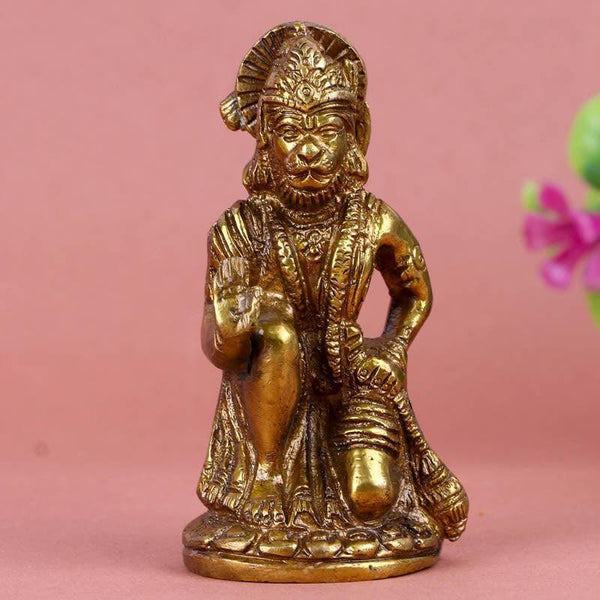 Idols & Sets - Brass Hanumanji Idol