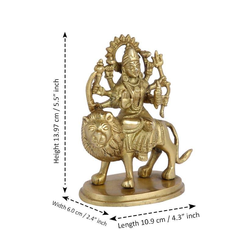 Buy Brass Mahisasur Mardini Ma Idol Idols & Sets from Vaaree