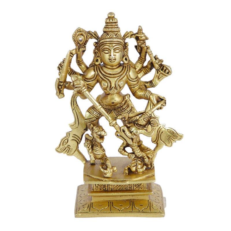 Buy Brass Mahisasur Mardini Ma Idol Idols & Sets from Vaaree