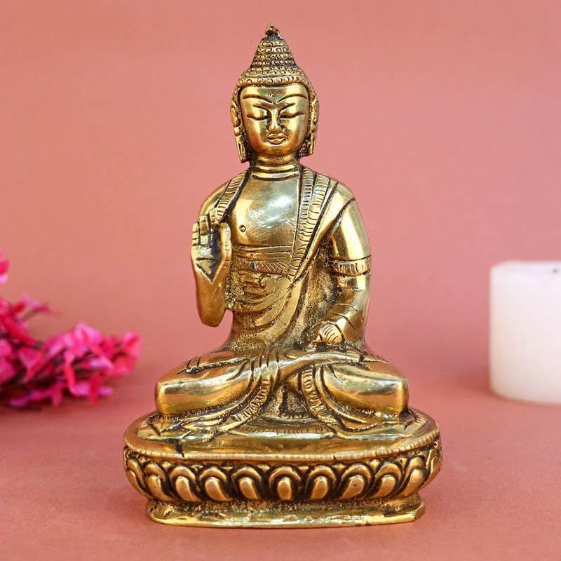 Buy Buddha Brass Idol Idols & Sets from Vaaree