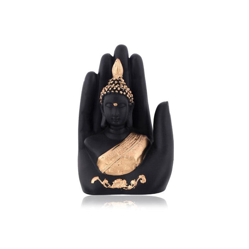 Buy Buddha Resting In Hand Idol Idols & Sets from Vaaree