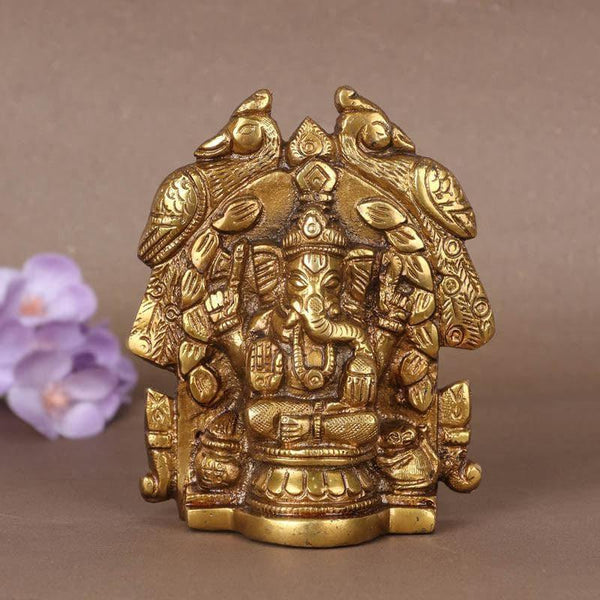 Idols & Sets - Decorative Brass Ganapati Idol