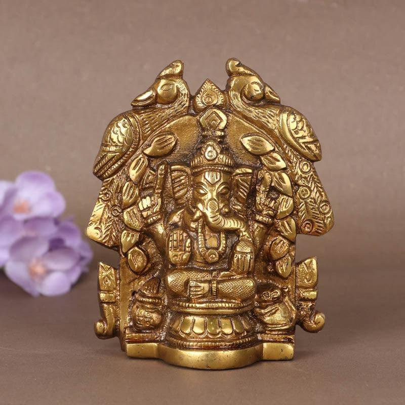 Buy Decorative Brass Ganapati Idol Idols & Sets from Vaaree