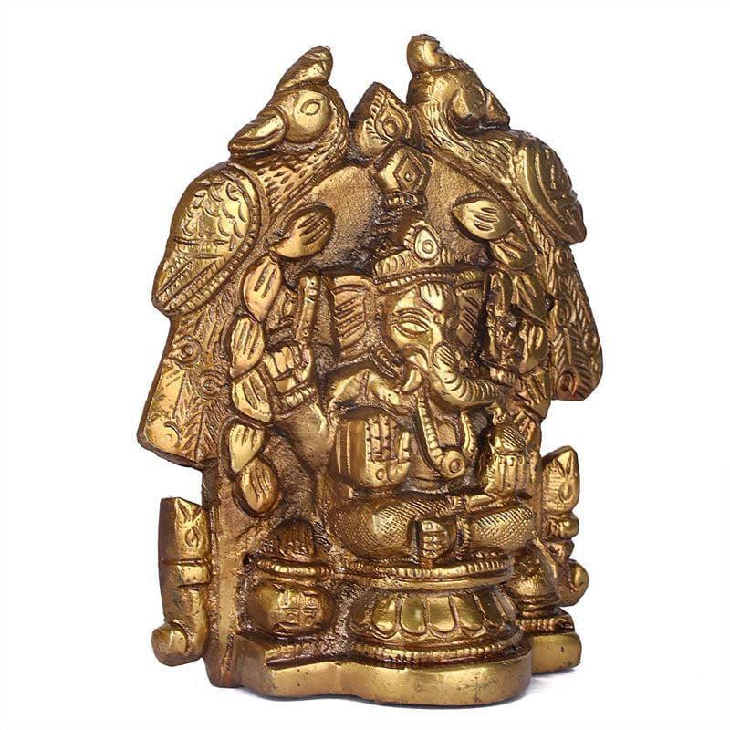 Buy Decorative Brass Ganapati Idol Idols & Sets from Vaaree