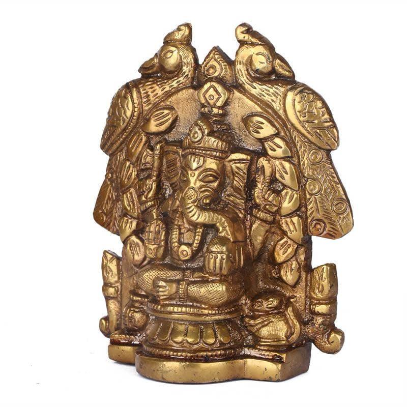 Buy Decorative Brass Ganapati Idol Idols & Sets from Vaaree