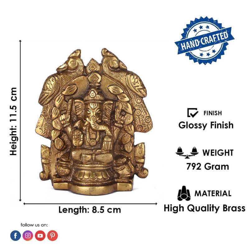 Buy Decorative Brass Ganapati Idol Idols & Sets from Vaaree