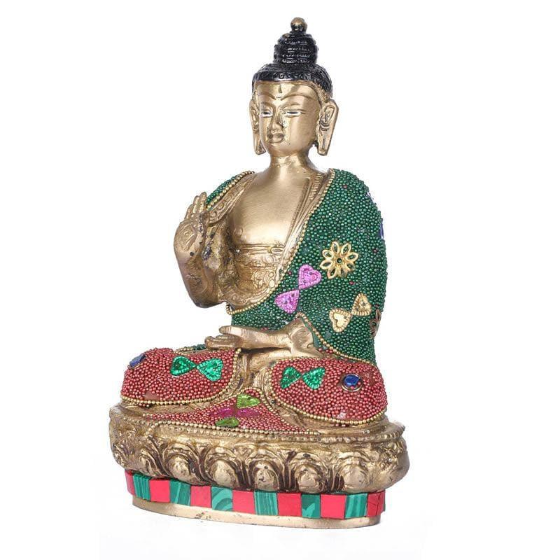 Buy Decorative Budha Brass Idol Idols & Sets from Vaaree