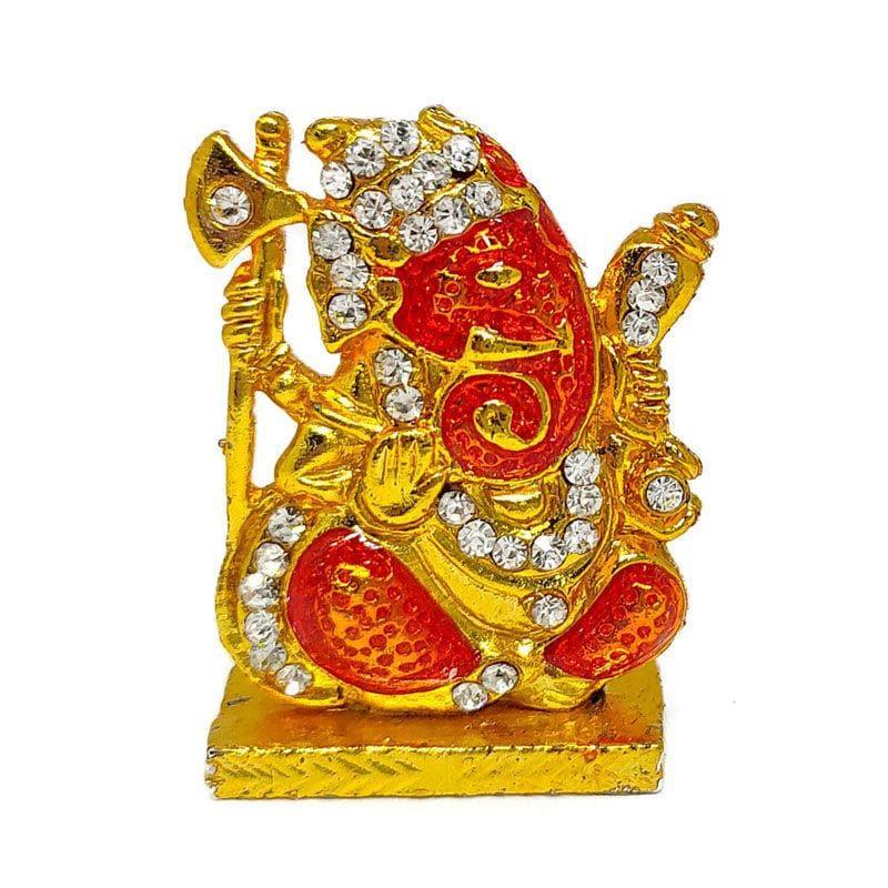 Buy Decorative Golden Ganesha Idol Idols & Sets from Vaaree