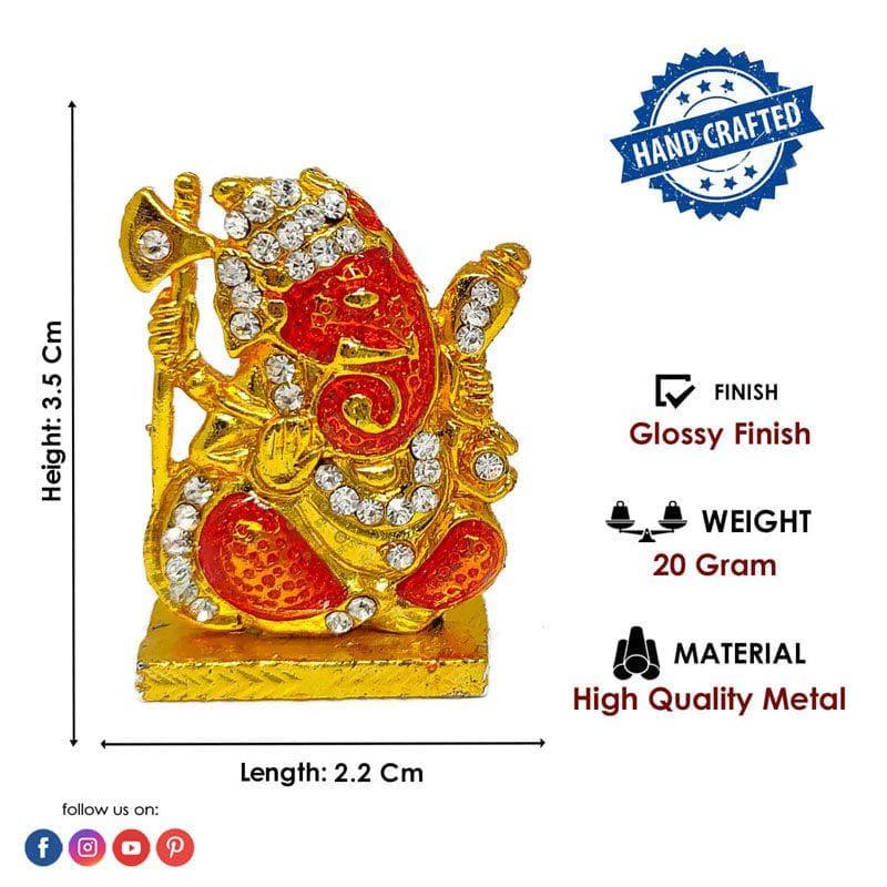 Idols & Sets - Decorative Golden Ganesha Idol