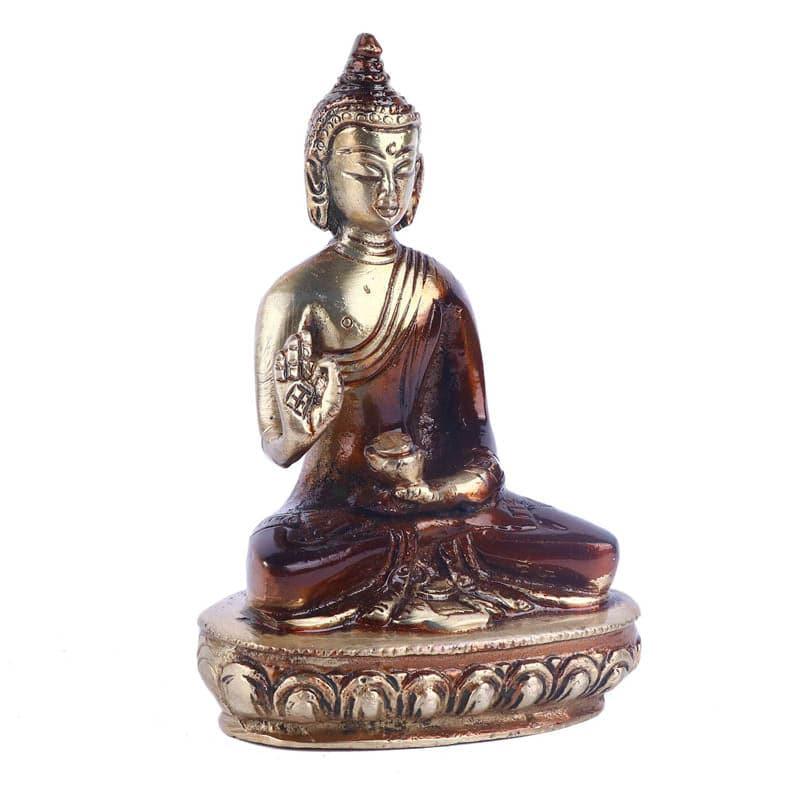 Buy Divine Brass Budha Idol Idols & Sets from Vaaree