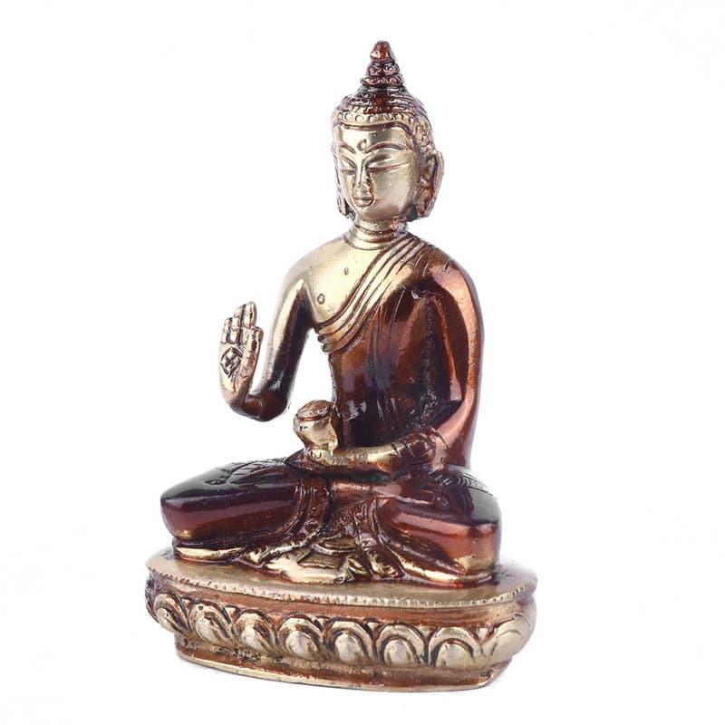 Buy Divine Brass Budha Idol Idols & Sets from Vaaree