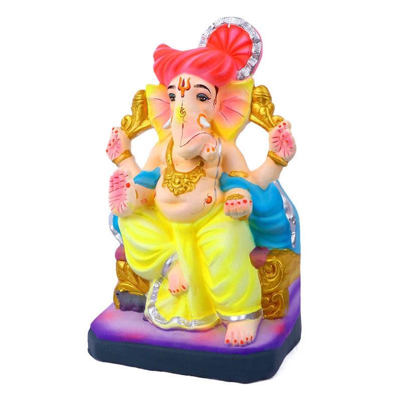 Buy Divine Clay Ganapati Idol Idols & Sets from Vaaree