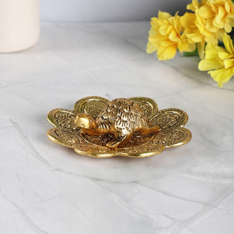 Buy Divine Floral Tortoise Idol Idols & Sets from Vaaree