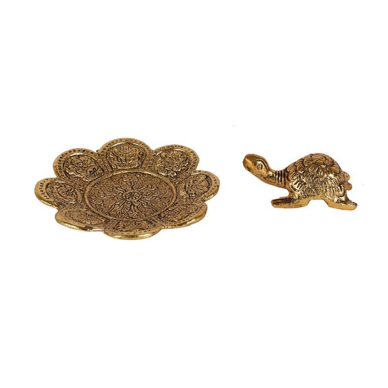 Buy Divine Floral Tortoise Idol Idols & Sets from Vaaree