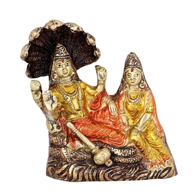 Buy Divine Vishnu Lakshmi Idol Idols & Sets from Vaaree