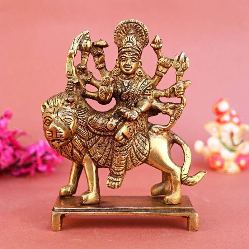 Buy Durga Maa Brass Idol Idols & Sets from Vaaree