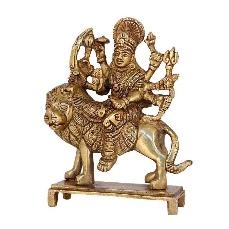 Buy Durga Maa Brass Idol Idols & Sets from Vaaree