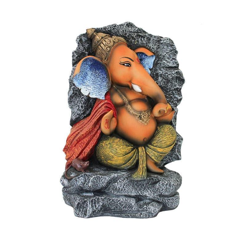 Buy Idols & Sets - Etched Ganesha Idol at Vaaree online
