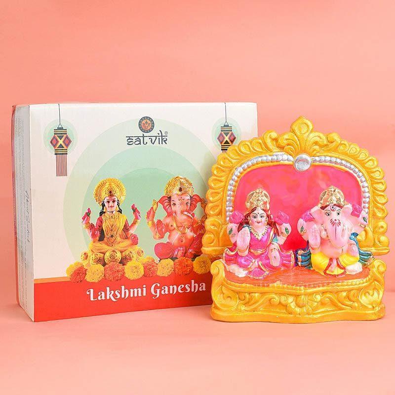 Buy Ethereal Lakshmi Ganesha Idol Idols & Sets from Vaaree