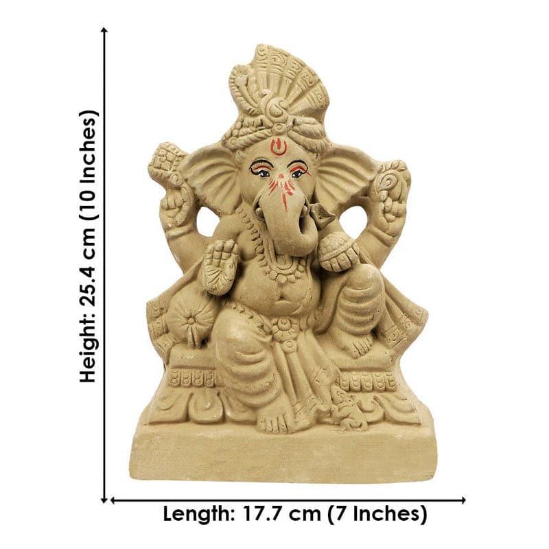 Buy Ganesha Clay Murti Idols & Sets from Vaaree