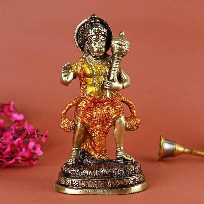 Buy Graceful Hanuman Brass Idol Idols & Sets from Vaaree