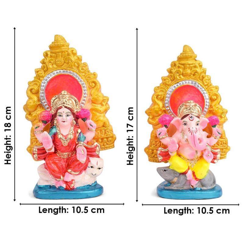 Buy Harmony Lakshmi Ganesha Idol Set Idols & Sets from Vaaree