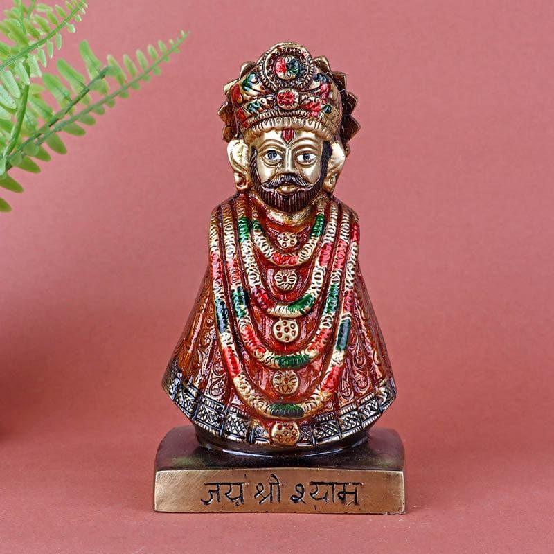 Idols & Sets - Khatu Shyam Ji Brass Idol