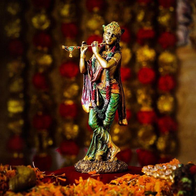 Buy Idols & Sets - Krishna Symphony Idol at Vaaree online