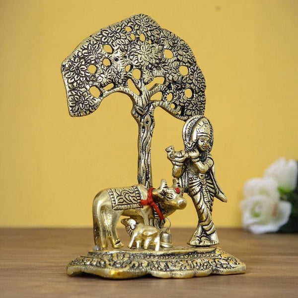 Buy Krishna With Nandi Idol Idols & Sets from Vaaree