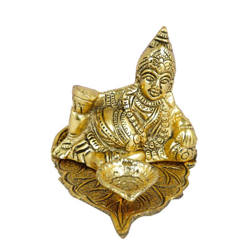 Buy Kuber Repose Idol And Diya Idols & Sets from Vaaree