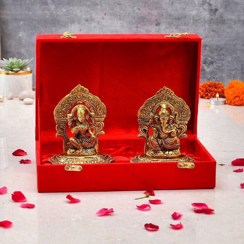 Idols & Sets - Lakshmi Vinayak Idol - Set Of Two