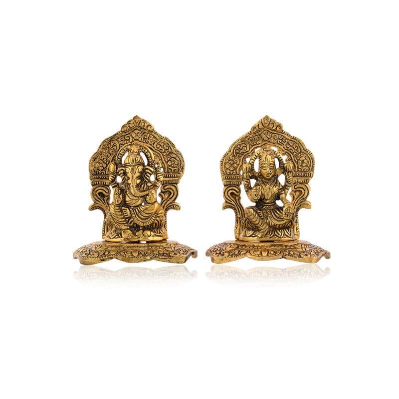 Buy Lakshmi Vinayak Idol - Set Of Two Idols & Sets from Vaaree