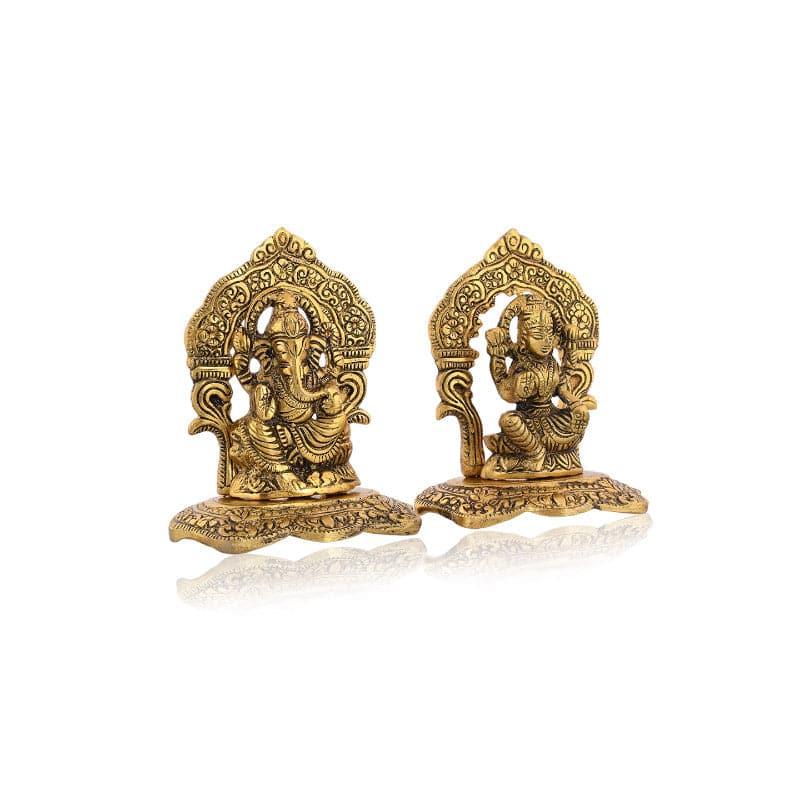 Buy Lakshmi Vinayak Idol - Set Of Two Idols & Sets from Vaaree