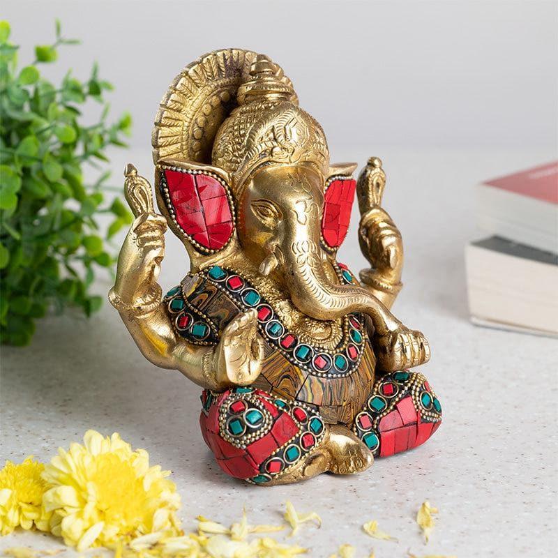 Buy Lord Ganesha Bliss Showpiece Idols & Sets from Vaaree