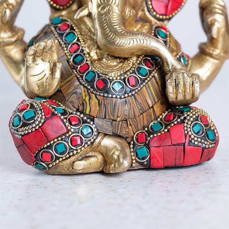 Buy Idols & Sets - Lord Ganesha Bliss Showpiece at Vaaree online