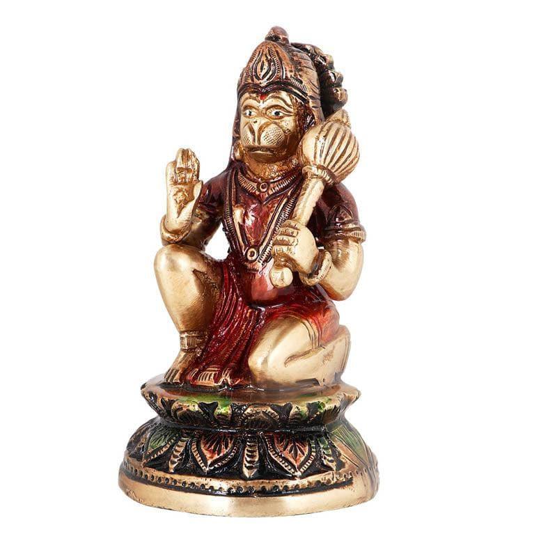 Buy Najarangbali Hanuman Brass Idol Idols & Sets from Vaaree