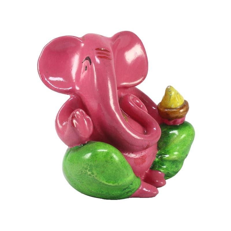 Buy Pink Vinayaka Bless Idol Idols & Sets from Vaaree