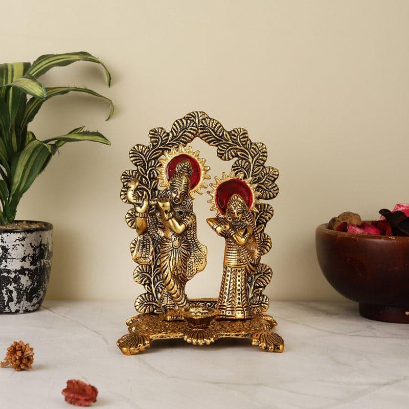 Buy Radha Krishna Mandap Idol Idols & Sets from Vaaree