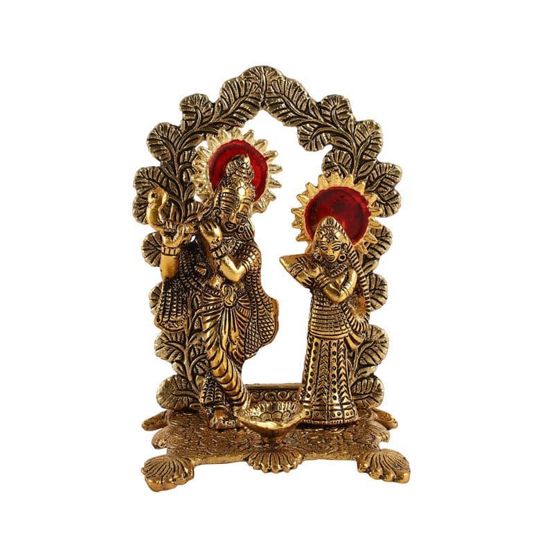 Buy Radha Krishna Mandap Idol Idols & Sets from Vaaree