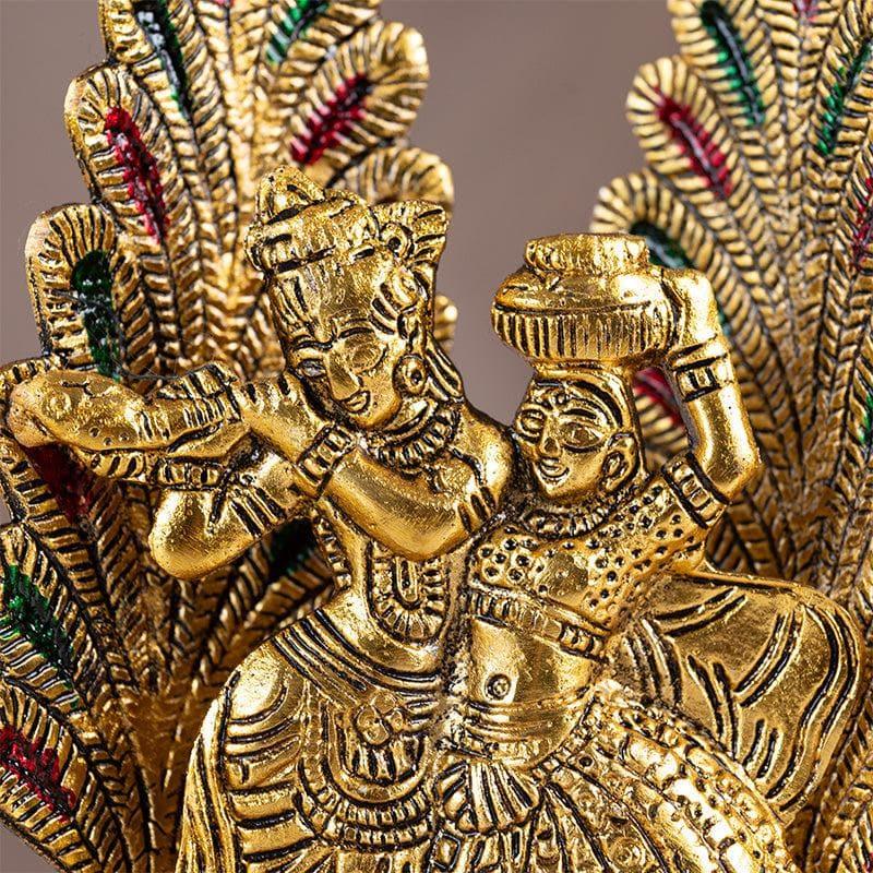 Buy Radha Krishna Mayoor Showpiece Idols & Sets from Vaaree