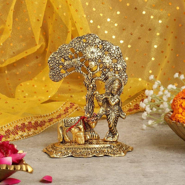 Idols & Sets - Sacred Krishna Nandi Idol