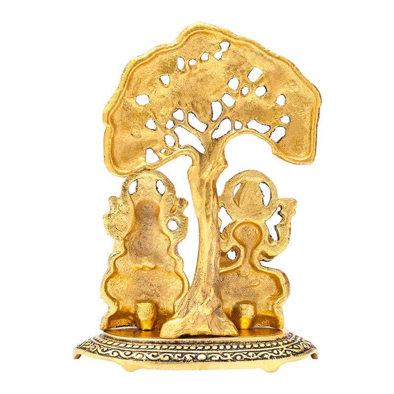 Idols & Sets - Sacred Lakshmi Ganapathi Decorative Diya