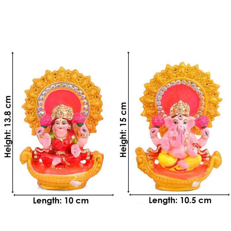 Buy Sacred Lakshmi Ganesha Idol Set Idols & Sets from Vaaree