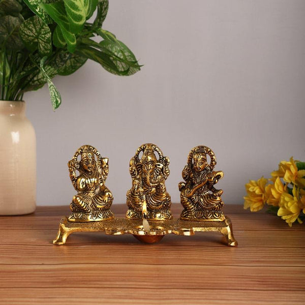 Idols & Sets - Saraswati Ganesha Lakshmi