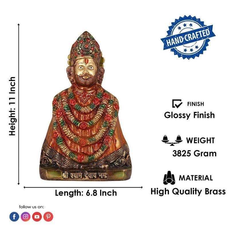 Buy Shree Shyam Ji Brass Idol Idols & Sets from Vaaree