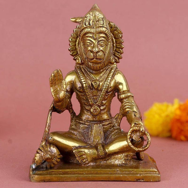 Buy Shri Bajragbali Brass Murti Idols & Sets from Vaaree