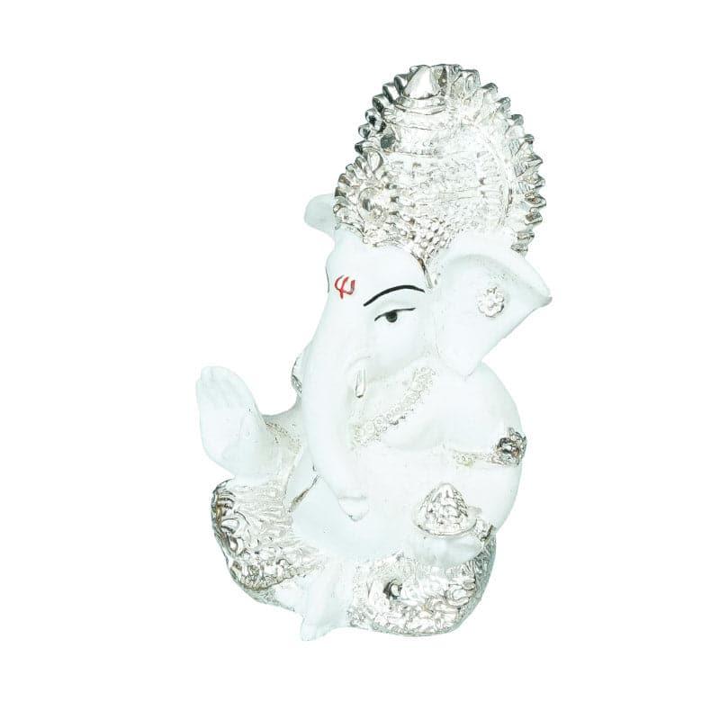 Buy Idols & Sets - Shri Vigneshwara Silver Idol at Vaaree online