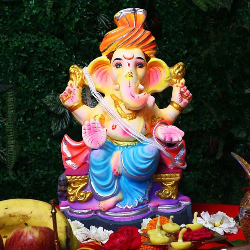 Buy Uddananda Ganesha Idol Idols & Sets from Vaaree