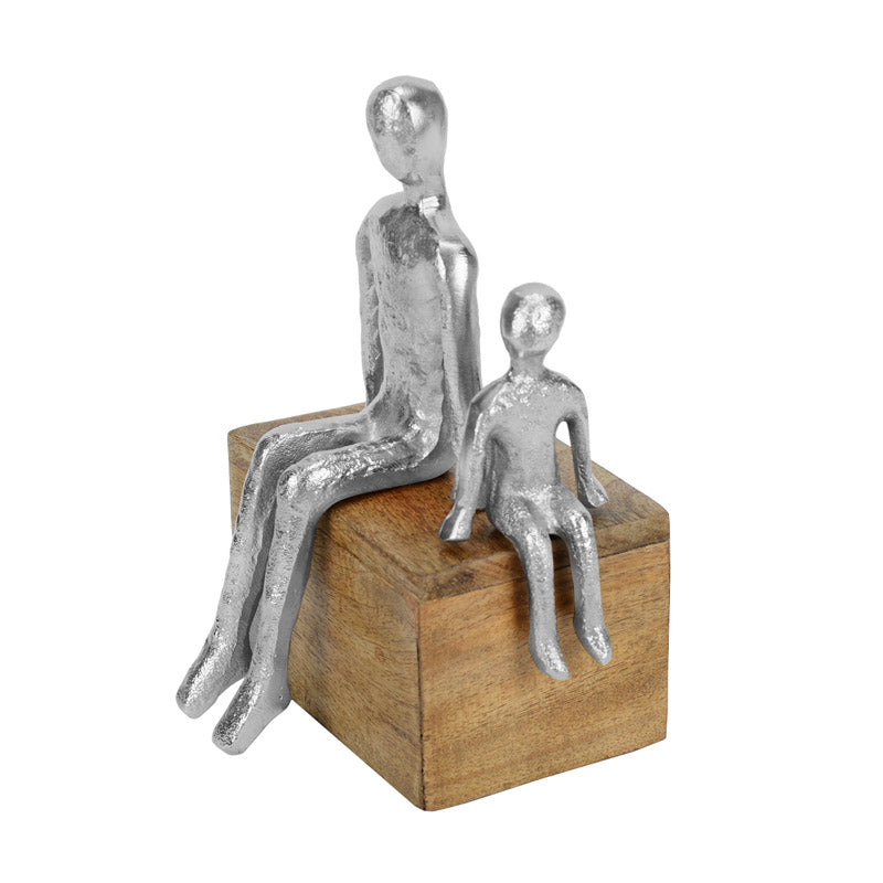 Buy Sibling Time Showpiece - Silver Showpieces from Vaaree