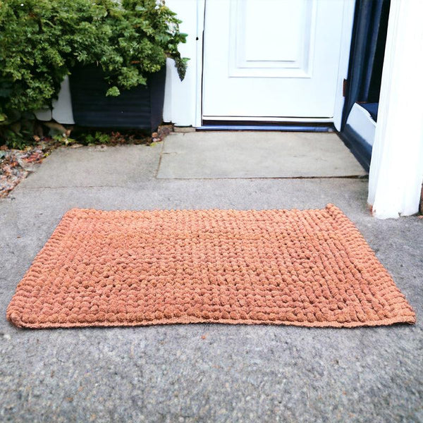 Buy Melca Bathmat - Peach Bath Mats from Vaaree